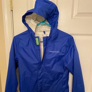 Boys M 12-14 Vineyard Vines Rain Jacket